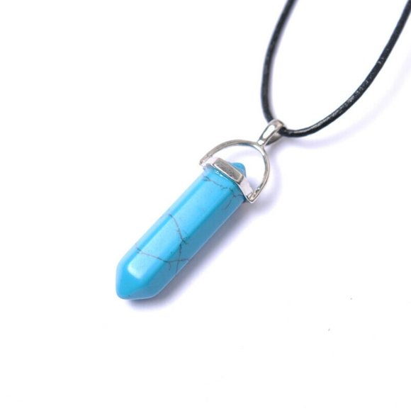 Jewelry - Natural Gemstones Hexagonal Pointed Reiki Chakra